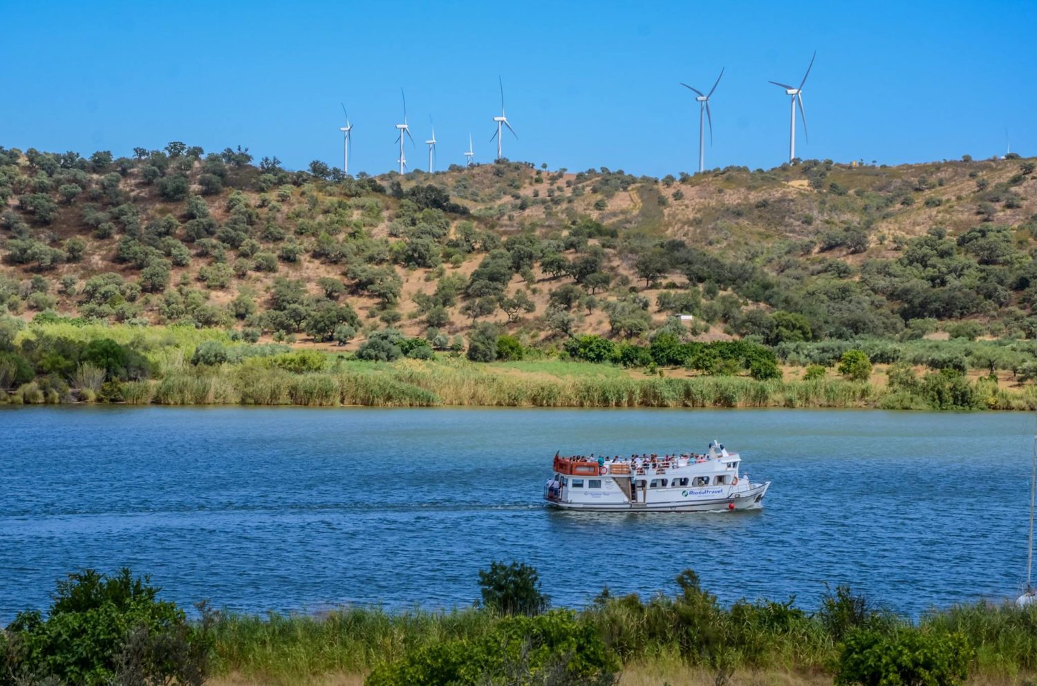 Excursion sur le fleuve Guadiana depuis Vila Real de Santo António avec le Club Suisse Algarve