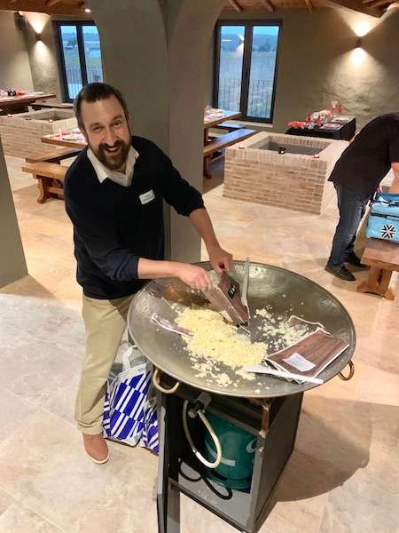 Peter notre trésorier, 'livreur de fromage', sans qui rien n'aurait été possible !